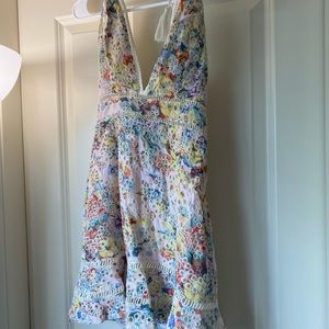 Tobi halter multi color dress!